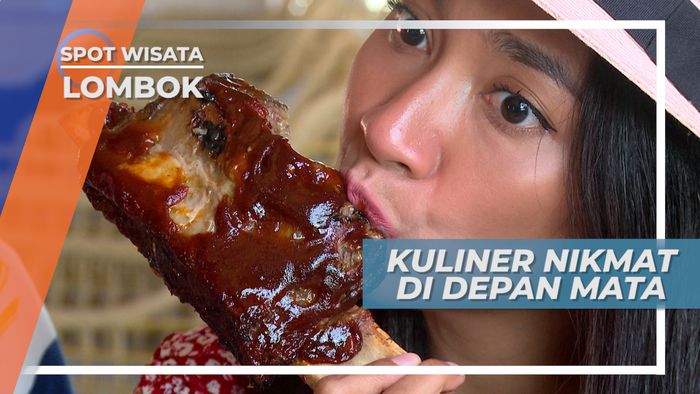 Kuliner Nikmat Selepas Lelah Berenang, Lombok
