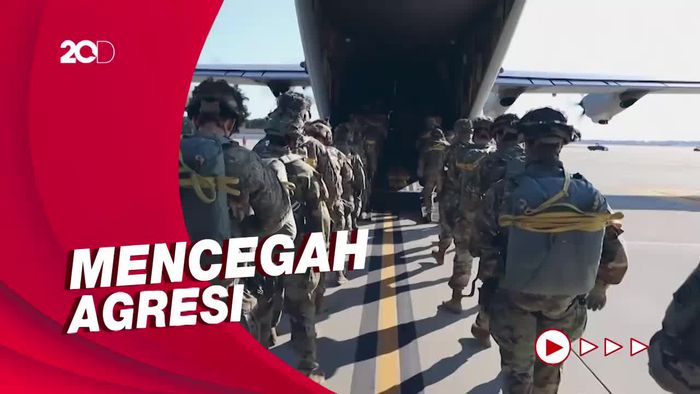 AS Kirim Ribuan Tentara untuk Tekan Ketegangan di Perbatasan Ukraina