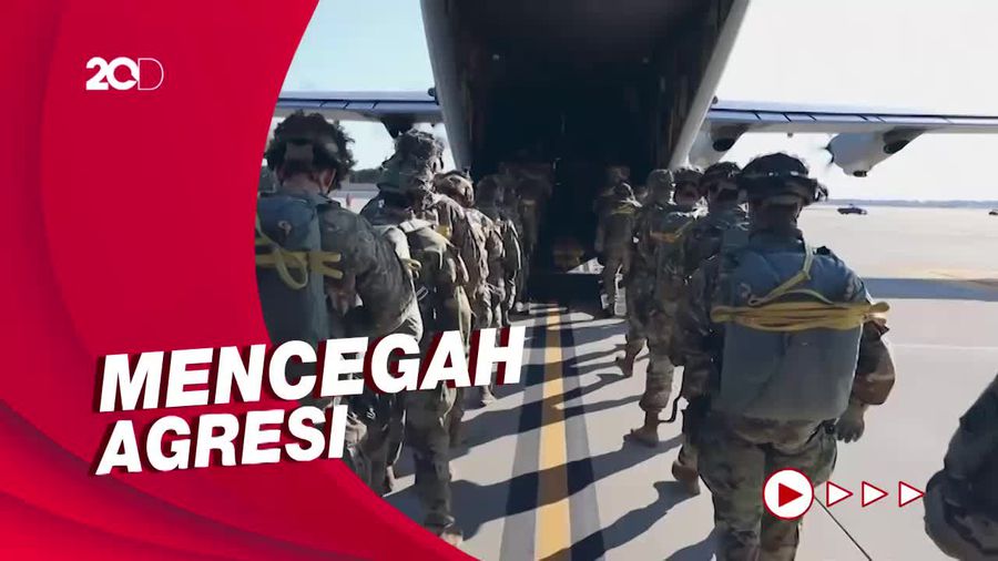 AS Kirim Ribuan Tentara untuk Tekan Ketegangan di Perbatasan Ukraina