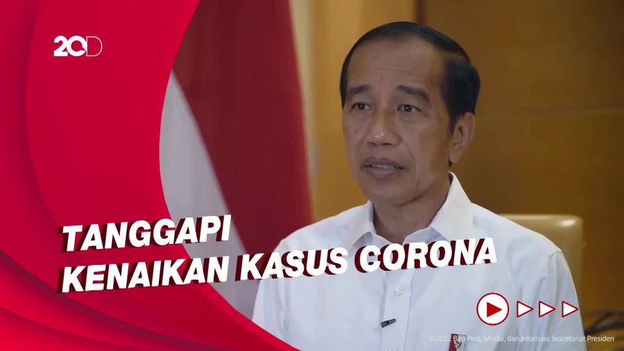 Jokowi Minta Luhut-Airlangga Evaluasi Level PPKM
