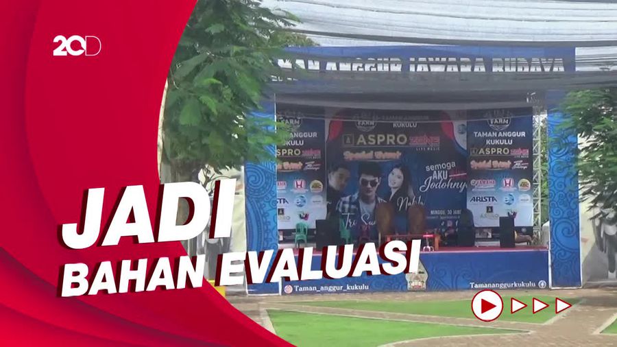 Buntut Kerumunan Konser Tri Suaka, Pengelola Taman Anggur Minta Maaf