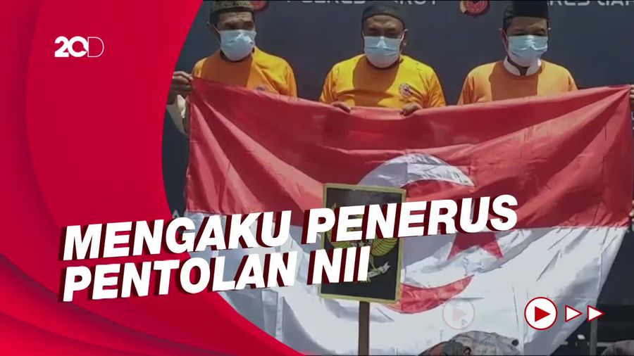 3 Jenderal NII Garut Ditangkap, Diduga Bikin Propaganda Via Medsos