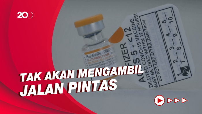 AS Pastikan Izin Vaksin Pfizer untuk Balita Lalui Prosedur Ketat