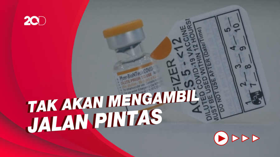 AS Pastikan Izin Vaksin Pfizer untuk Balita Lalui Prosedur Ketat