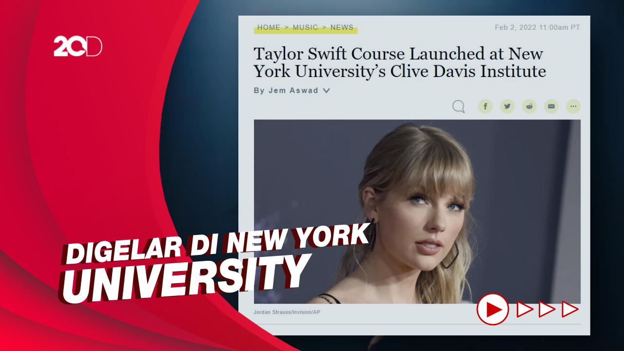 Taylor Swift Course Launched at NYU's Clive Davis Institute