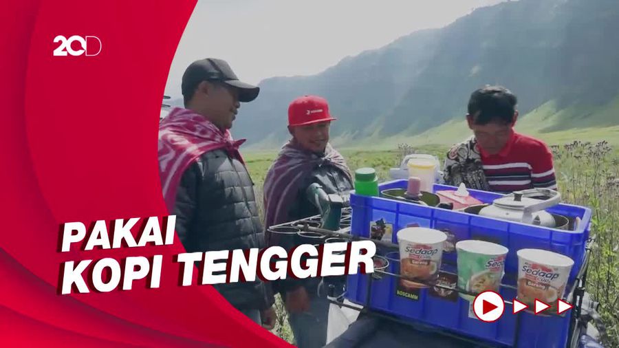 Seduhan Kopi Bor di Padang Savana Bromo Hadirkan Sensasi Berbeda