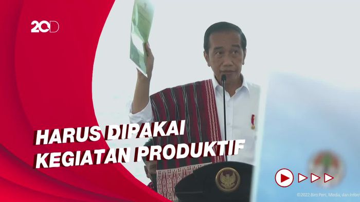 Pesan Jokowi Kala Bagi-bagi Lahan Hutan: Jangan Dipindahtangankan!