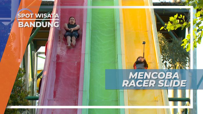 Serunya Meluncur di Racer Slide yang Penuh Tantangan, Bandung