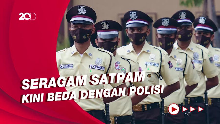 Polri Jelaskan Pemilihan Warna Krem Seragam Baru Satpam