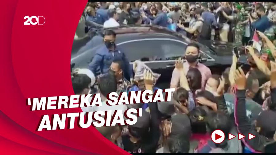 Kunker Jokowi Bikin Kerumunan di Sumut, Istana Jawab Begini