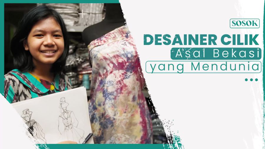 Desainer Cilik Asal Bekasi, Karyanya Menembus Rusia Hingga Lebanon