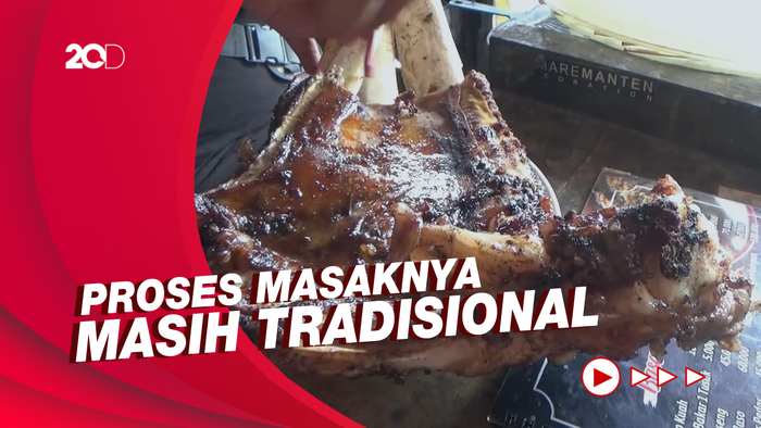 Sajian Iga Bakar Jumbo di Lumajang yang Menggugah Selera