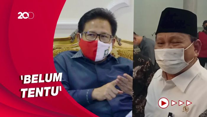 Ditanya Peluang Duet dengan Cak Imin, Prabowo Jawab Begini