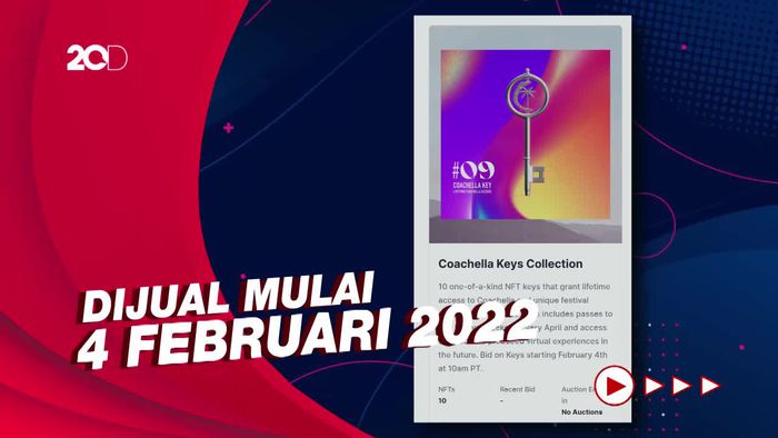 Coachella Jual Tiket NFT yang Bisa Diakses Seumur Hidup!
