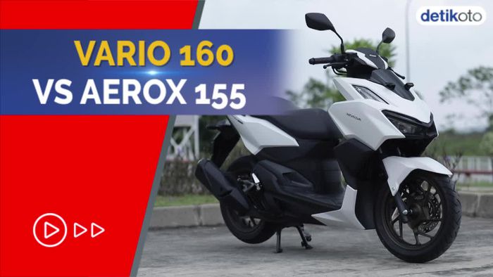 Perbandingan Spesifikasi Honda Vario 160 Vs Yamaha Aerox 155, Pilih Mana?
