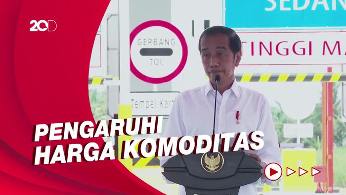 Resmikan Tol Binjai-Stabat, Jokowi Jamin Jeruk Lokal Semurah Jeruk Impor