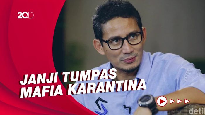 Sandiaga Uno Terima Banyak Keluhan Terkait Mafia Karantina  