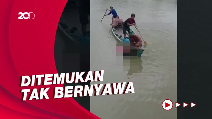 Detik-detik Ditemukannya Wanita yang Kejeblos dari Toilet di Kali Ciliwung