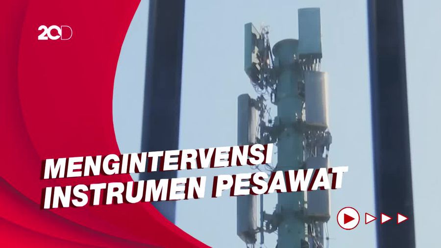 Menara 5G Dilaporkan Ganggu Penerbangan Pesawat di AS!