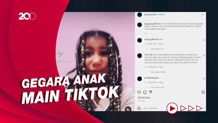 Ribut-ribut Kanye West Vs Kim Kardashian di Instagram