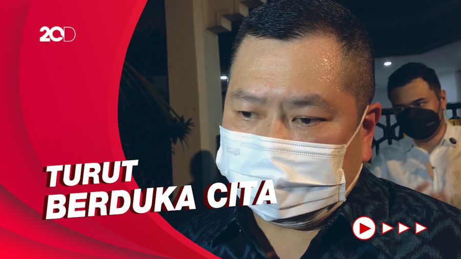 Hary Tanoe dan Wamenparekraf Angela Hadiri Pemakaman Mertua Sandi