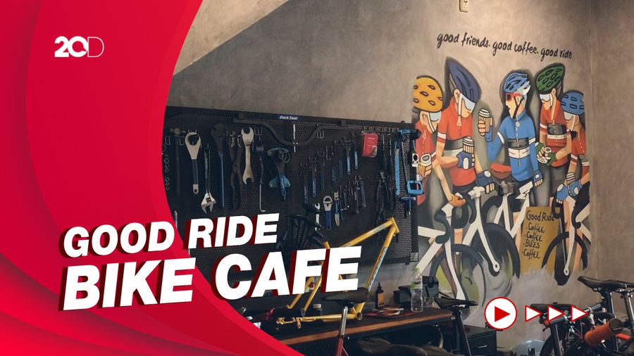Kafe Khusus Para Pegowes: Ada Bengkel hingga Aksesoris Sepeda