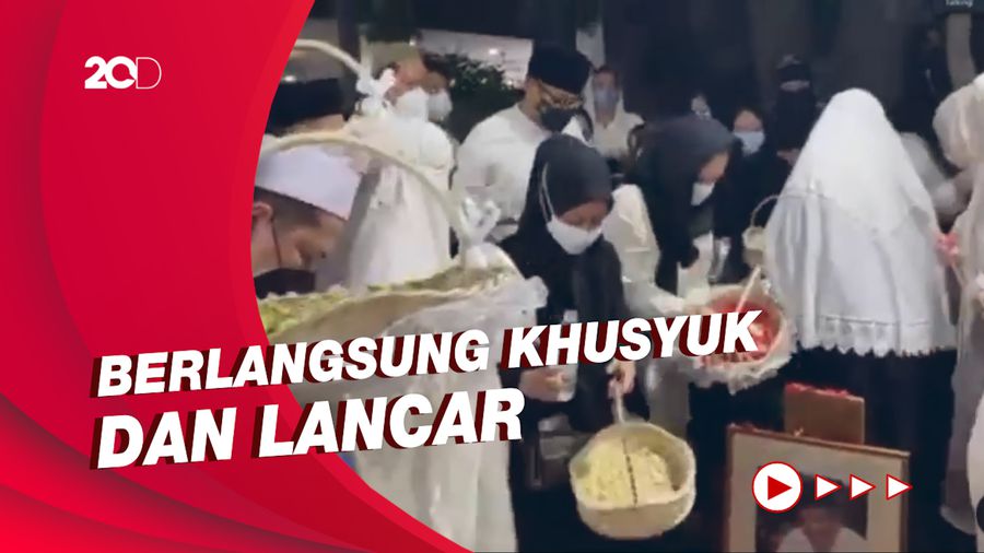 Suasana Prosesi Pemakaman Mertua Sandiaga Uno 