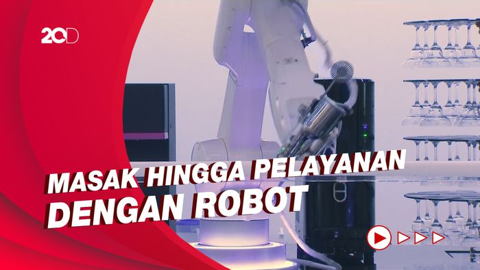 Unik! Kafetaria Olimpiade Beijing 2022 Gunakan Robot