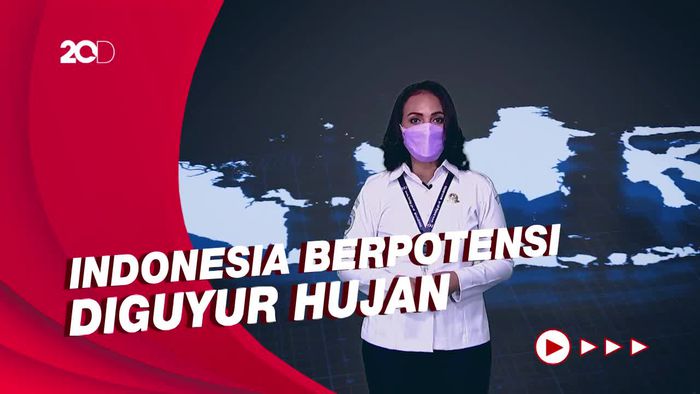 Pertumbuhan Awan Hujan Masif di Samudera Hindia