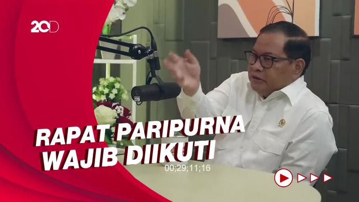 Seskab Cerita Seret Menko Pulang dari AS Demi Rapat Paripurna