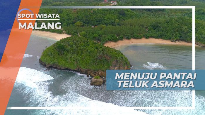 Pemandangan Hutan Nan Hijau Menuju Teluk Asmara, Malang