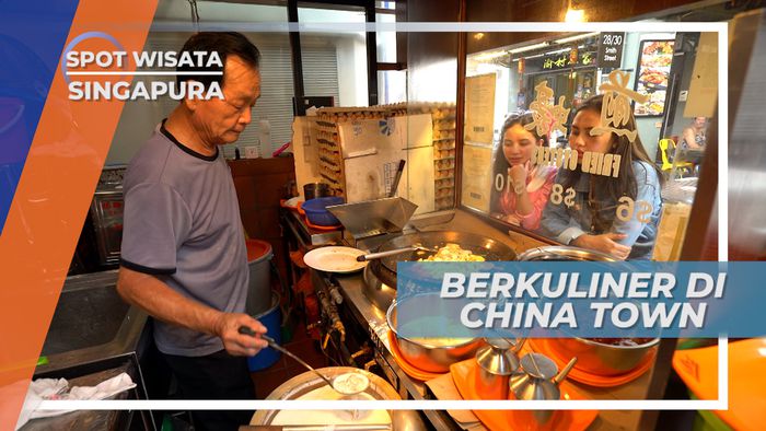 Jajan Aneka Street Food di China Town Singapura