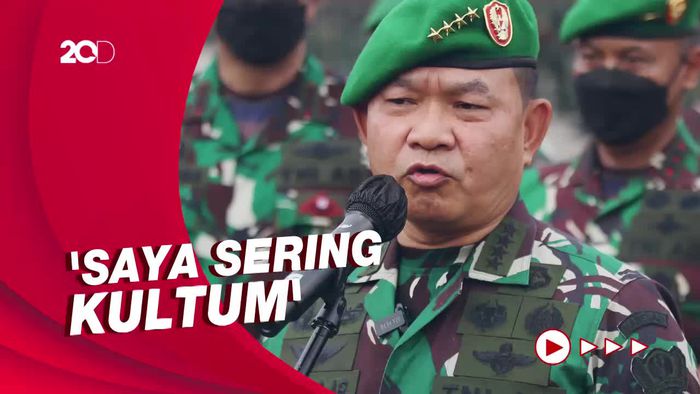 Bantah Anggapan Musuhi Islam, KSAD Dudung: Saya Dulunya Santri