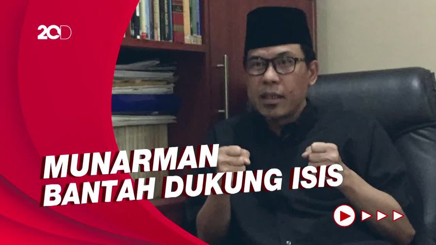 Saat Munarman Bantah Keterangan Saksi soal Ajakan Dukung ISIS