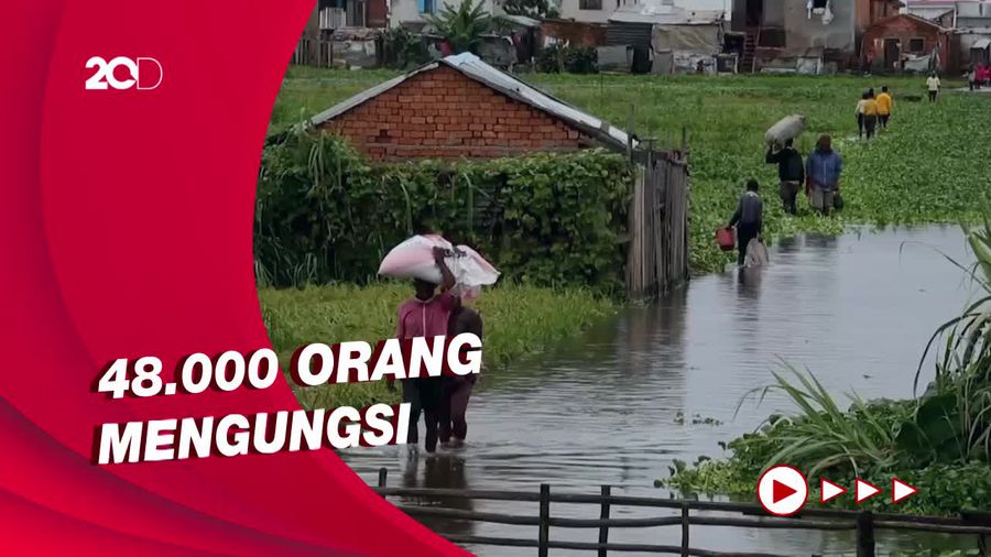 Topan Batsirai Terjang Madagaskar, 10 Orang Tewas