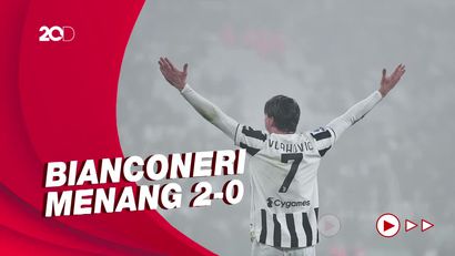 Momen Debut Manis Dusan Vlahovic di Juventus