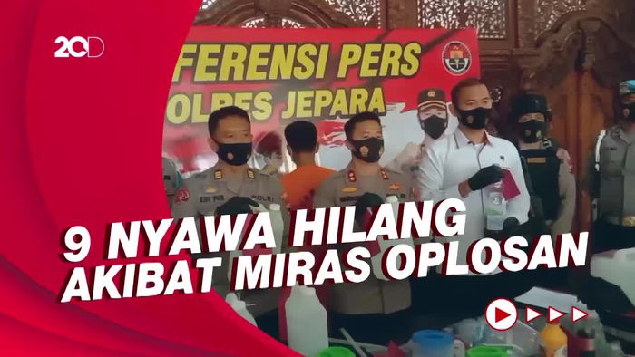 9 Orang di Jepara Tewas Gegara Miras Oplosan, Pemilik Warung Jadi Tersangka
