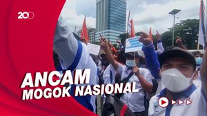 Tunjuk-tunjuk DPR, Buruh Ancam Mogok Massal Jika Omnibus Law Dibahas!