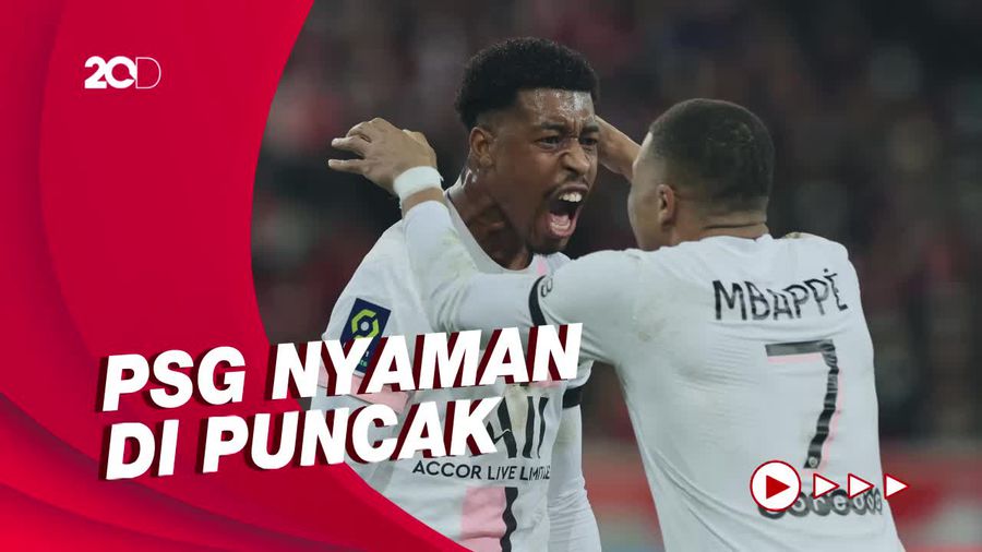 Messi-Mbappe Cetak Gol, PSG Gilas Lille 5-1