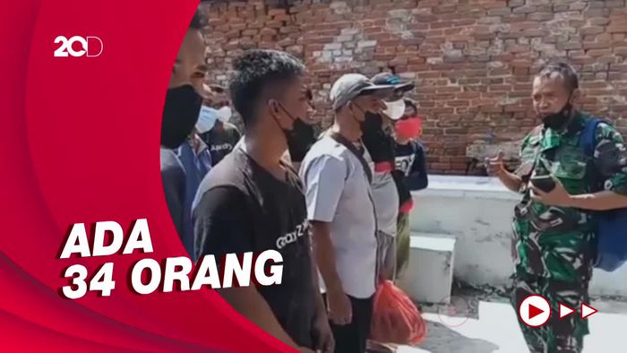 Momen TNI Selamatkan PMI Ilegal Berlumpur yang Hendak ke Malaysia