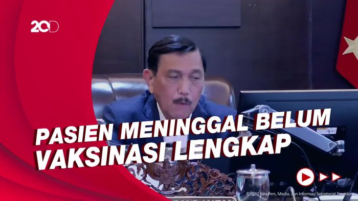 Pesan Menusuk Luhut ke Komunitas Antivaksin