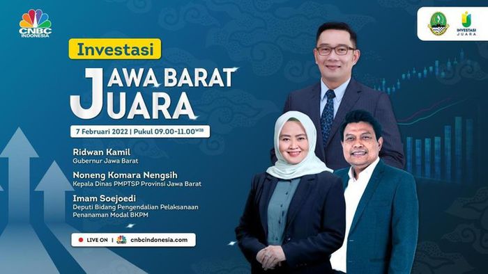 Jawa Barat Jadi Provinsi dengan Nilai Realisasi Investasi Terbesar Tahun 2021