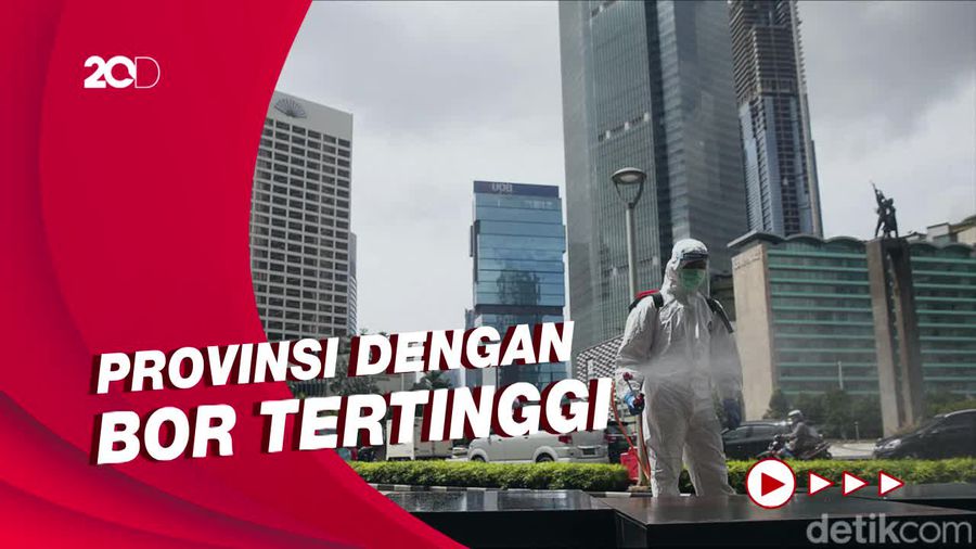 Satgas: Persentase BOR DKI Jakarta Melebihi 66%