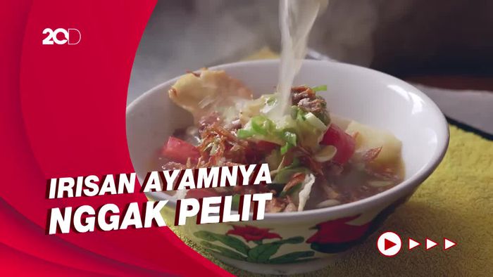 Bikin Laper: Soto Ayam dengan Kuah Santan Hangat Kental