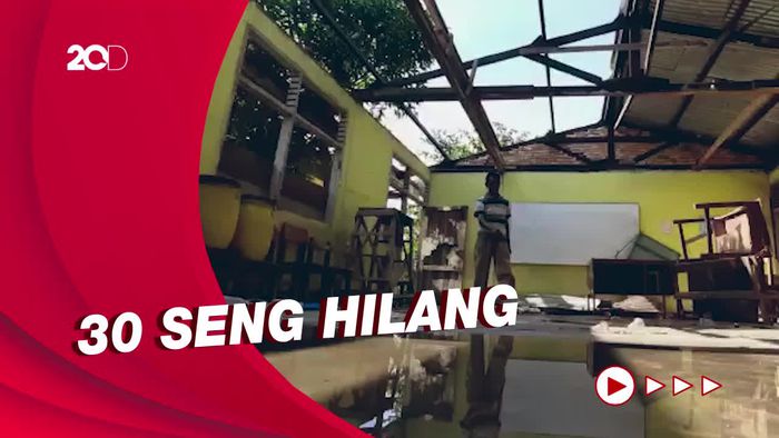 Cerita Kepsek soal Atap Sekolah di Riau Hilang Dicuri!