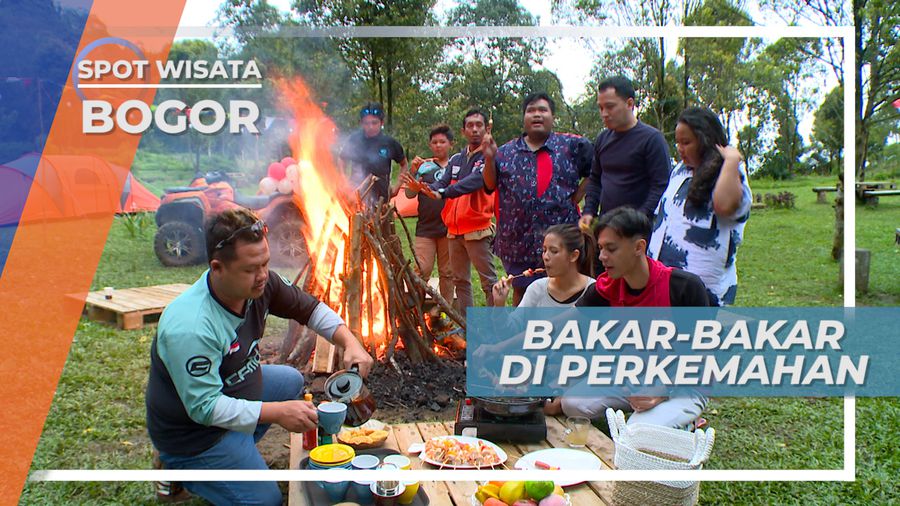 Tenda dan Api Unggun, Kombinasi Menarik Berkulineran ala Pondok Pemburu di Alam Bogor