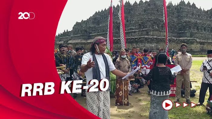 Suasana Ruwat Rawat Borobudur untuk Lestarikan Budaya