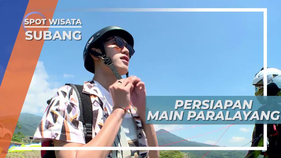 Paralayang, Bersiap Terbang Bebas di Atas Perkebunan Sagalaherang Subang 
