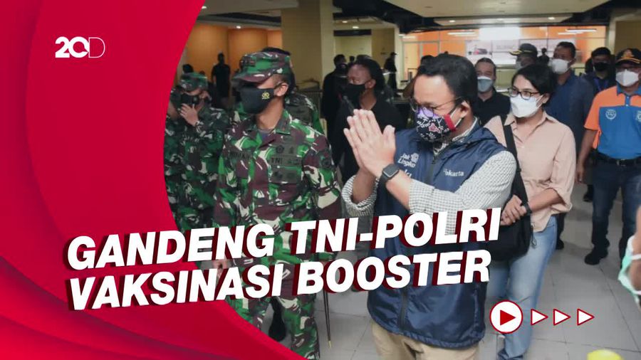 Anies Pamer Capaian Program Vaksinasi Covid-19 Warga DKI