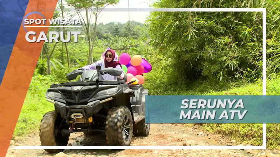 Naik ATV Menaklukkan Lintasan Offroad di Garut